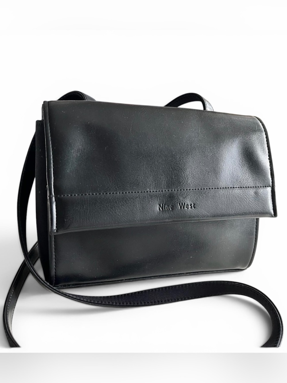 Nine West Black Messenger Crossbody